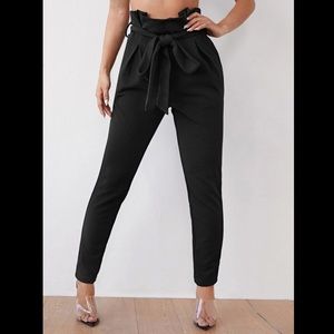 Paperbag High Waisted Pants